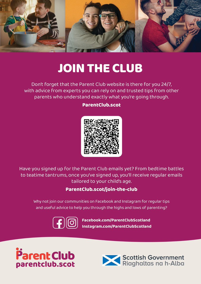 MidLibraries's tweet image. Parent Club is packed full of really valuable parenting advice on everything from screen time to dealing with difficult behaviour.

Get more information and sign up for Parent Club emails at ow.ly/ENNm50XAyFz
