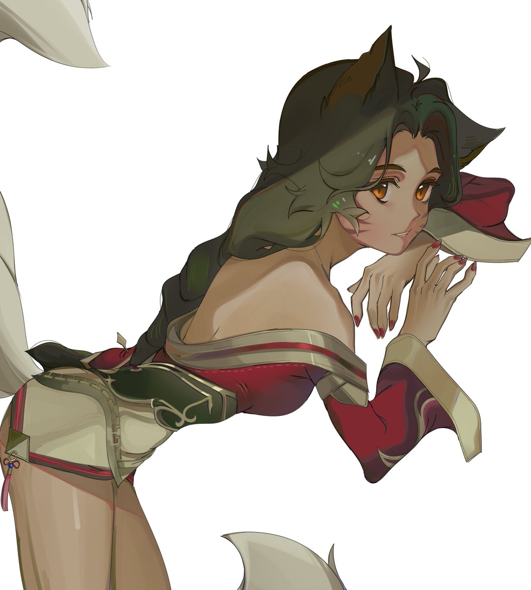 m0t_a's tweet photo. doodle 
#ahri #LeagueOfLegends #LeagueOfLegendsFanArt https://t.co/iGo78ViY3i