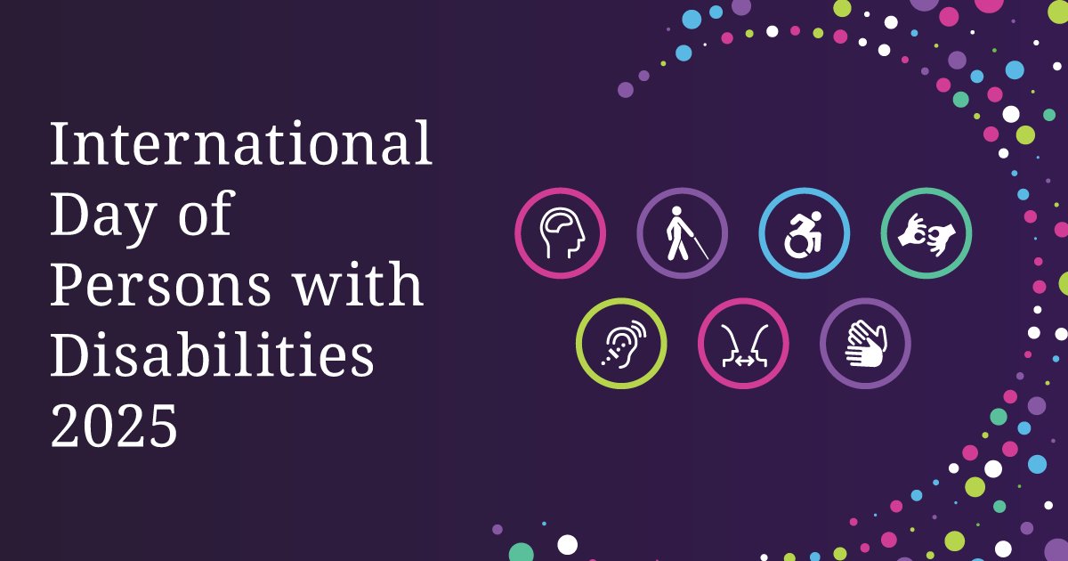 Today is the International Day of Persons with Disabilities, a day that calls for continued effort to make the world more inclusive. 

Accessibility is key to breaking down social and physical barriers that persons with disabilities face.

#IDPD