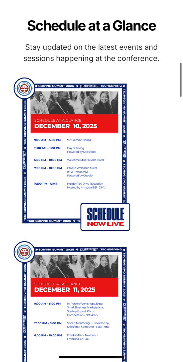 alpha_heat3's tweet photo. The Techsgiving Summit, will be happening, December 10th-13th! Don’t miss out! 

The summit schedule is also out - Check the link below for more information: 

https://t.co/KdgEFnnPCT

@techsgiving 

#TGSummit25 #TGS25Ambassador #Technology #STEM https://t.co/7TUEtqOvSa