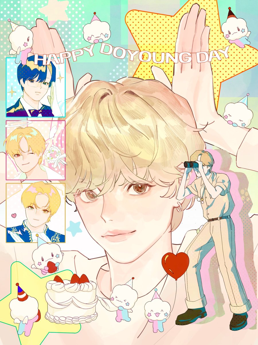 👑🐰
#DoyoungOur1204Miracle 
#나에겐_너하나야_도영_생축 
#きらめく冬の星はドヨンちゃん
#TREASUREfanart