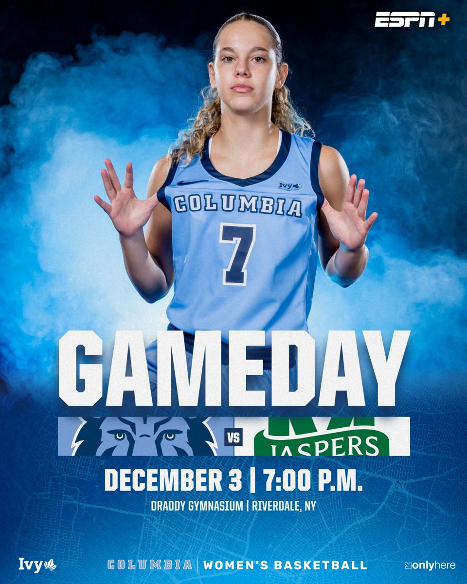 CULionsWBB's tweet photo. 🗽 NYC battle tonight in the Bronx!
🆚 @Manhattan_WBB  
🕖 7:00 p.m.
🏟️ Draddy Gymnasium 
📍 Riverdale, NY

Watch on ESPN+
🖥️ https://t.co/S2vodW7X46
📊 https://t.co/pHGoGBHpwn
🎟️ https://t.co/5cdHojLX0Q

#RoarLionRoar // #EDGE // #OnlyHere 🦁🗽 https://t.co/LHaAvonCSE