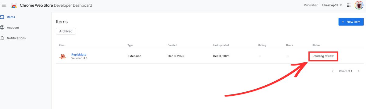 code_luk's tweet image. today I applied my first Chrome Extension into Google Store in life!! 🥳

Is it hard to get approved?

wish me luck :)