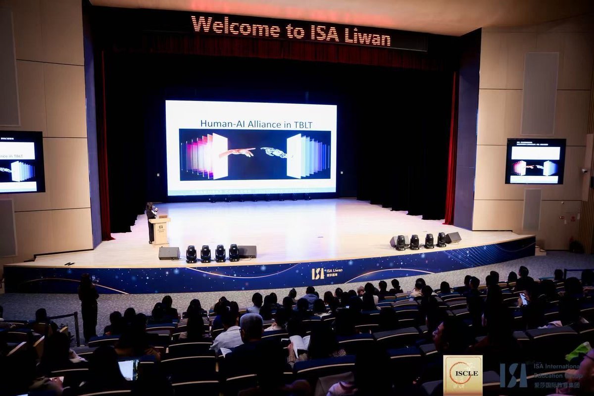ColumbiaALTESOL's tweet photo. Apply to @TeachersCollege and study with world-renouned faculty like Professor ZhaoHong Han, who delivered her keynote address βA.I. Connects the Dots that Humans Cannot in Task-based Language Teachingβ at The ISCLE-12 International Conference. #WhyColumbiaALTESOL #altesolfaculty https://t.co/4C8aIL3BvZ