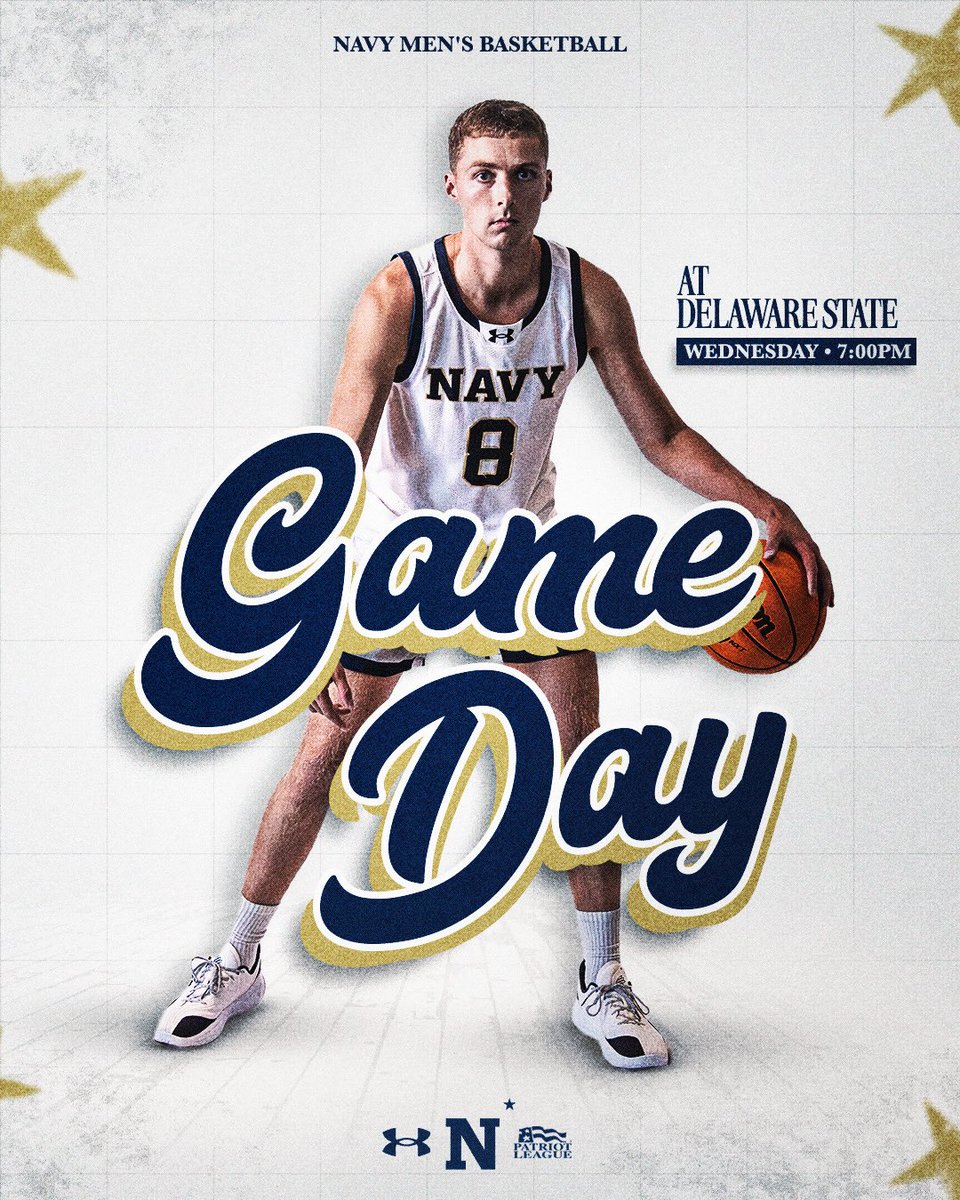 🚨G A M E D A Y🚨

⏰ - 7pm 
📍Delaware State  

#GoNavy // #ExpectToWin