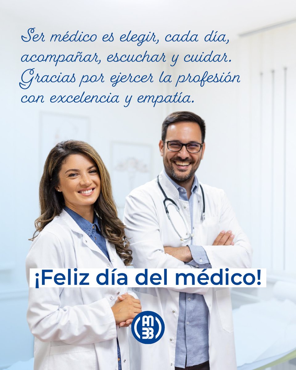 En este día tan especial, saludamos a todos los médicos y en particular, a quienes se desempeñan en nuestro complejo hospitalario, Hospital Privado del Sur y Hospital "Dr. Felipe Glasman". 

¡Felicidades! 👨🏻‍⚕️👩🏻‍⚕️ 

#diadelmedico #felizdia #AMBB #bahiablanca