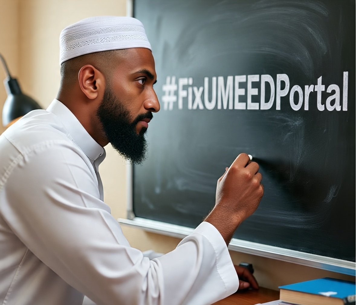 Muslim_ITCell's tweet image. Millions can register on the Election Commission website without a glitch, but the UMEED portal for Waqf registration has been dead for days.

A system that handles national elections never “goes down,” yet a portal meant to protect Muslim community assets collapses overnight?…