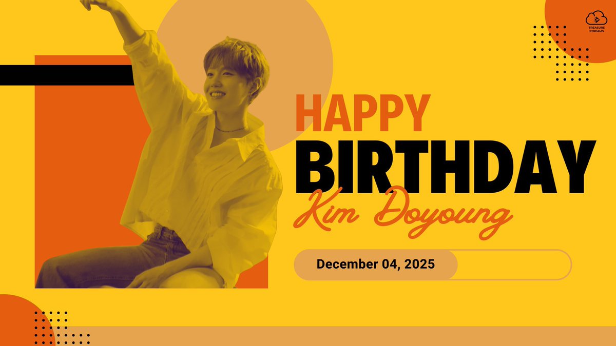 TreasureStreams's tweet image. To our mesmerizing stage prince…
Happy Birthday, Kim Doyoung!
Keep on shining!

Da22ling Years with Doyoung
#DoyoungOur1204Miracle
#나에겐_너하나야_도영_생축
#きらめく冬の星はドヨンちゃん
@treasuremembers @ygtreasuremaker