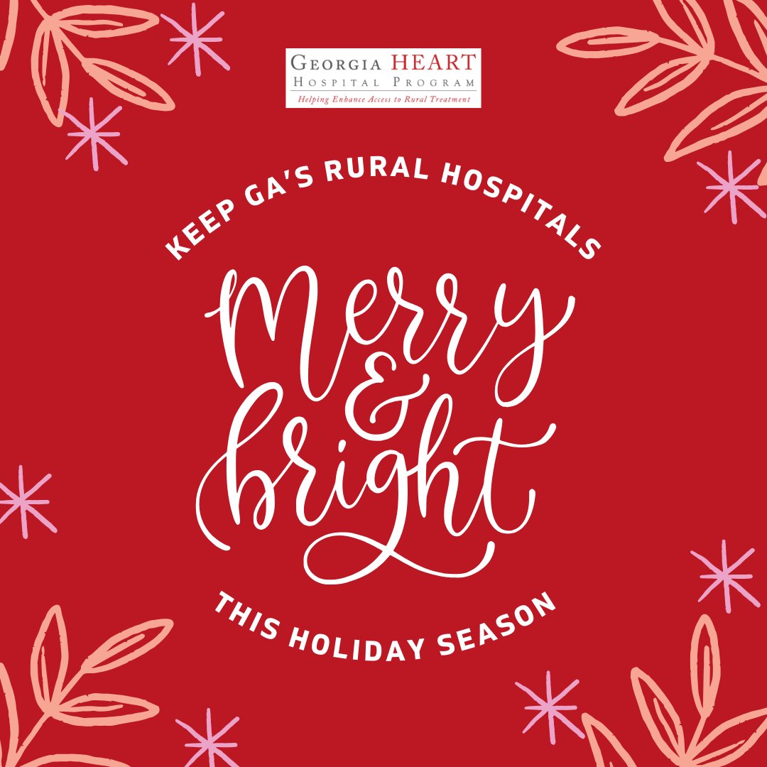 By submitting your 2025 HEART tax credit application, you’ll help rural hospitals bring comfort, care, and a little extra cheer to Georgia families this holiday season and beyond — all through a simple, dollar-for-dollar tax credit. Sign up now at georgiaheart.org.