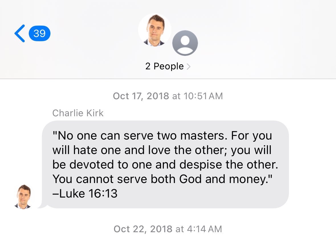 Charlie Kirk was truly leaving the pro-Israel bandwagon. 

They had to stop him. 

Too bad he couldn't see it as Turning Point itself had sold him out. 

Charlie had decided serving Jesus mattered more than genociders.