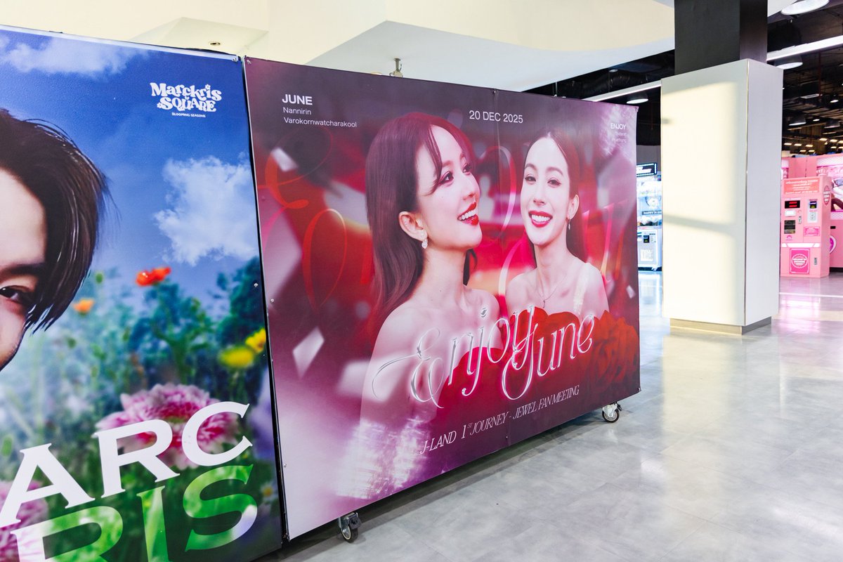 Project 1 : Backdrop เอนจอยจูน
📍 Union Mall ชั้น 1
🗓 จัดแสดง: 1–31 ธันวาคม 2568
📸 แวะไปตามเก็บโมเมนต์น่ารัก ๆ กันได้เลยนะคะ 💫

<a href="/conversation_tl/">Conversationthailand</a>
<a href="/Enjoyyotdrr/">Thidarat Pruethong 🐶</a>
<a href="/JUNE_NANNIRIN/">nannirin varokornwatcharakool</a>
#JLandLoveWithEnjoyJune
#ConversationThailand
#Enjoyyotdr
#Junenannirin
#EnjoyJune #เอนจอยจูน ✨🌼🎀
