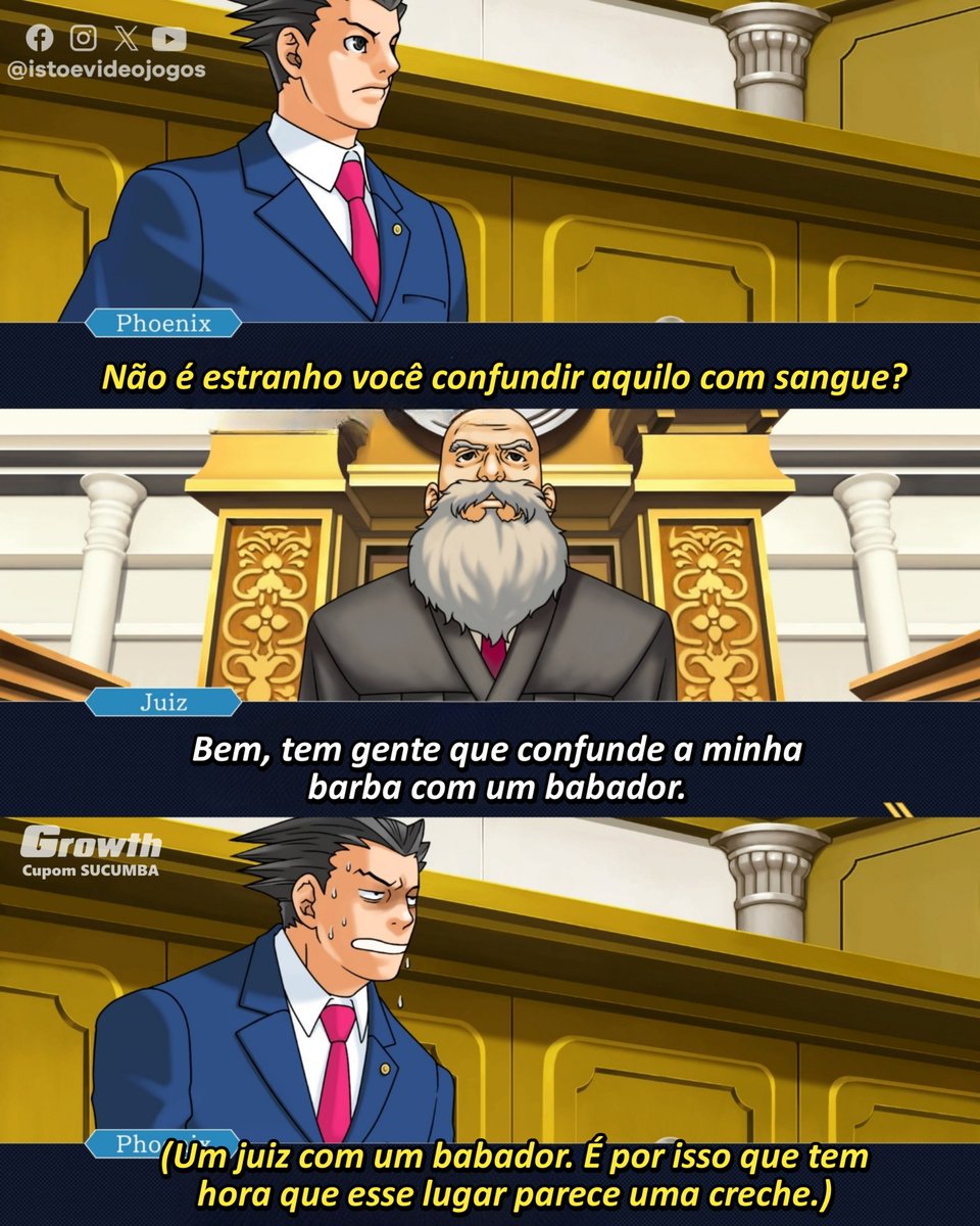 Phoenix Wright: Ace Attorney (2001)
Siga <a href="/istoevideojogos/">Isto É Videojogos</a>