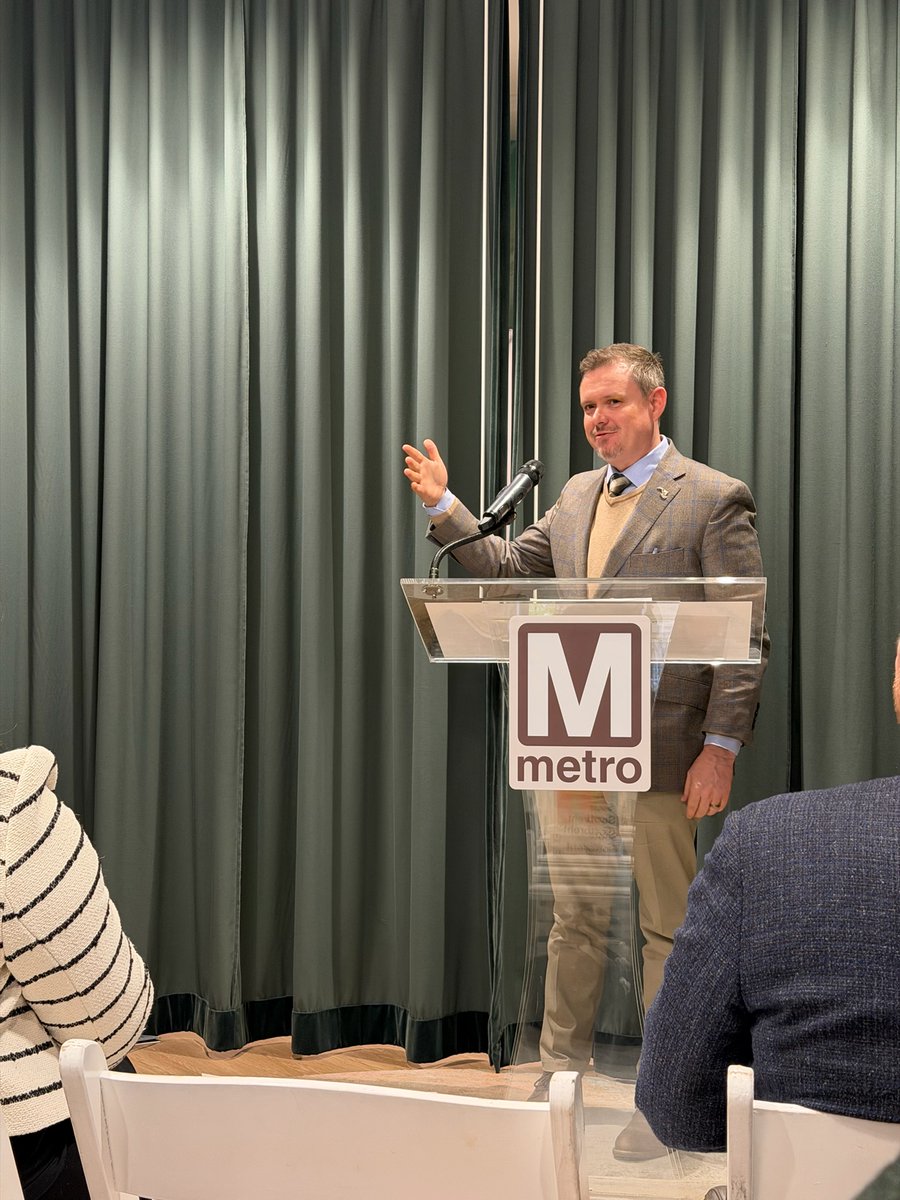 Assistant Secretary Scott Gottbretht joined WMATA, MDOT Prince George’s Co. &amp; others Tuesday celebrating the progress of Metro’s transit-oriented development &amp; the groundbreaking of the 1st of 4 new senior living buildings in the county. The project received DHCD program funding.