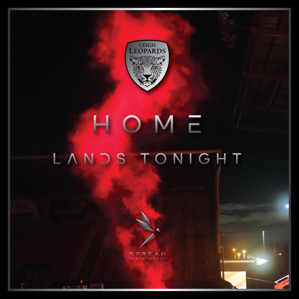 HOME lands tonight. 🔥🐆
A new era begins with <a href="/LeighLeopardsRL/">Leigh Leopards</a> 
#LeighLeopards #DebeauPerformance