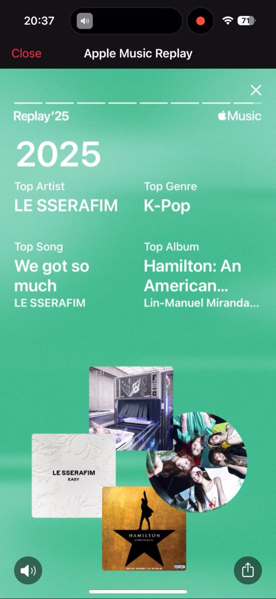 UNDEADAHEAD2's tweet photo. my wrapped for the first half of the year and the second wheb i switched to apple music DO NOT LOOK AT ARTIST 5. I DROPPED THEM AS SOON AS THAT DAMN LIVE WENT UP OKAY. https://t.co/hAXyQtMuNP