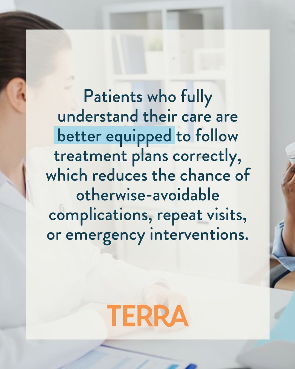 🩺 When patients can't grasp what their care team is saying, the risks multiply; and so do the consequences. In today’s blog, we explore the pivotal role of medical translation.

terrateamup.com/2025/12/02/tra…

#LanguageAccess #PatientCare #HealthEquity