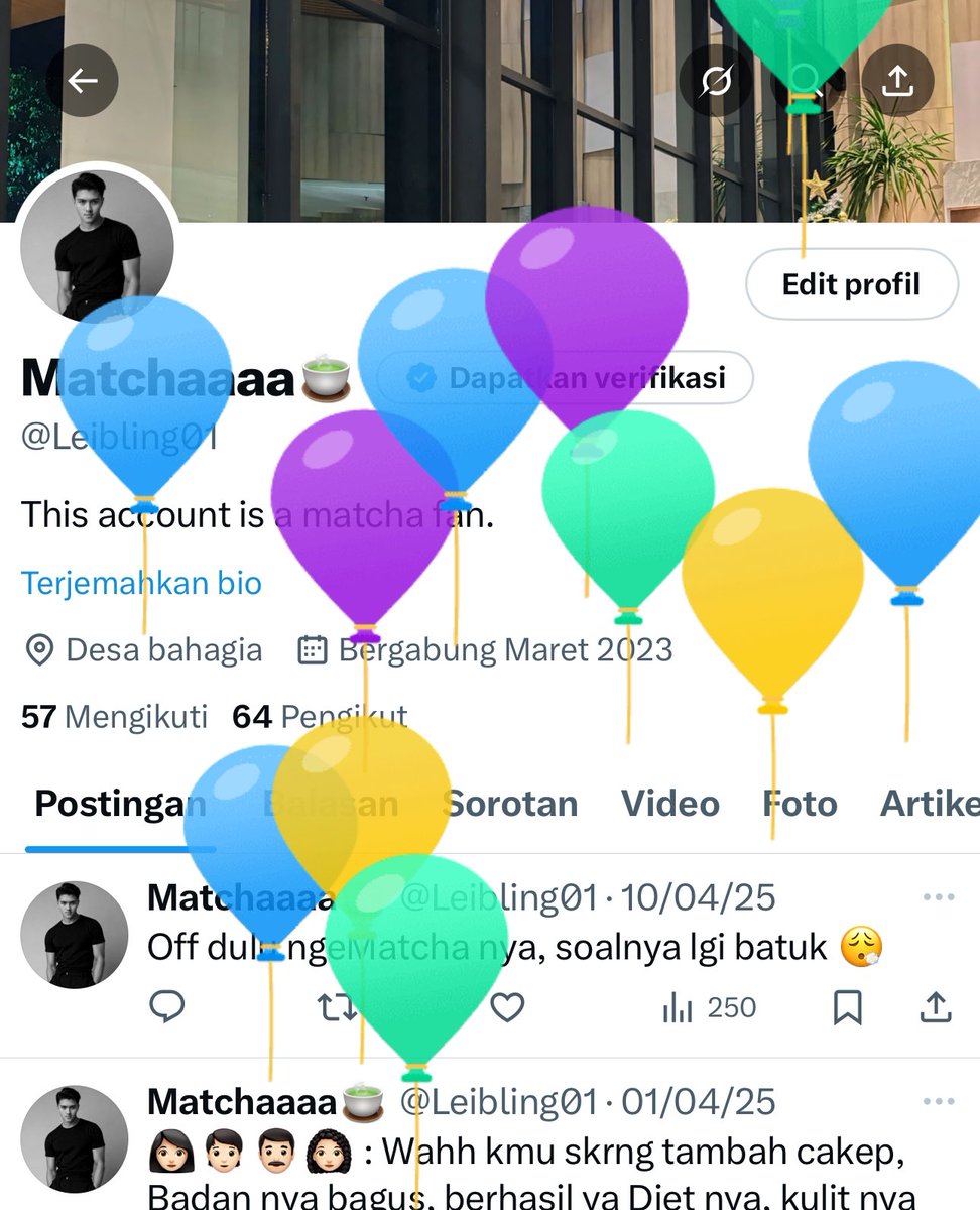 Leibling01's tweet image. Balonn nya bapa/ibu, sayang anak sayang anak 🤏🏻