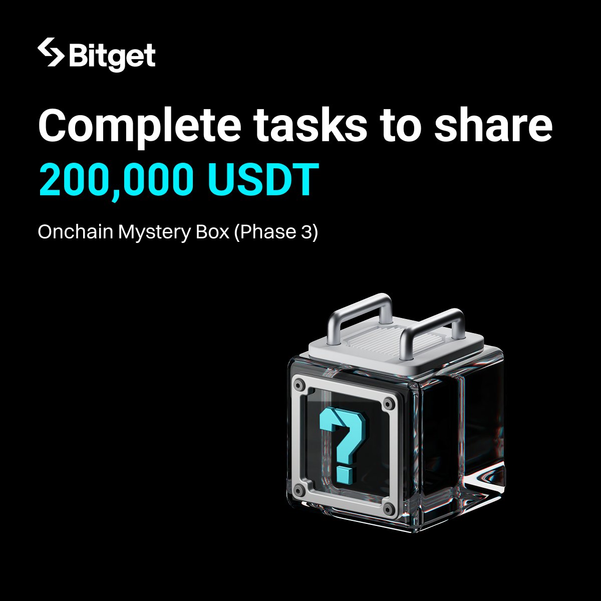 BitgetPL's tweet image. 🎁🎁🎁Onchain Mystery Box (Phase 3)🎁🎁🎁

📝Wykonaj zadania, aby podzielić się pulą 200 000 $USDT! 

🚀Bonus dla Nowicjuszy! 🚀 
📊Wykonaj transakcje on-chain o wartości co najmniej 100 USDT → Odblokuj 5 losowań! 🌟
🤑Nagrody od 2 do 500 USDT! 🤑

1⃣0⃣0⃣% Szans na Wygraną! 🎉…
