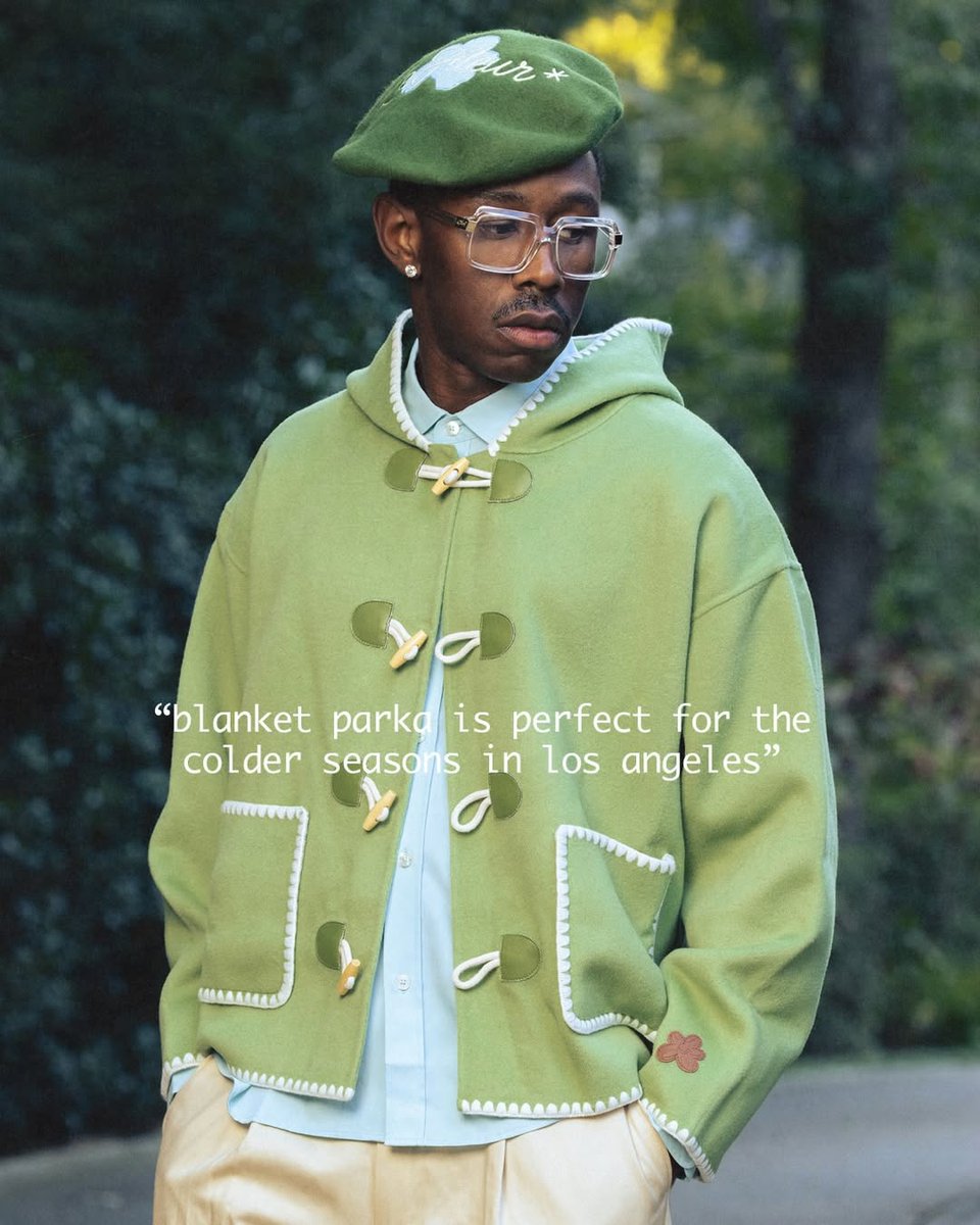 HYPEBEAST's tweet photo. Tyler, The Creator announced final GOLF le FLEUR*⁠ collection 🥺 https://t.co/8F3qS2CUdz