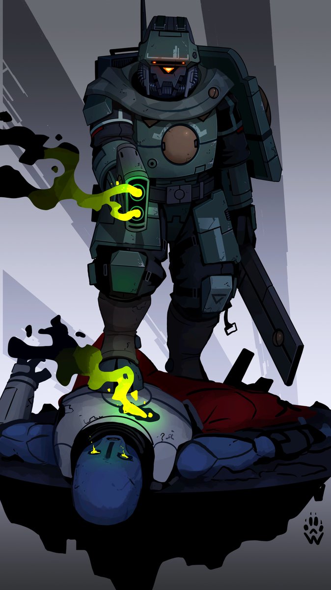 "Our enemies at home have been "re-educated" "

- Hel G'han Sept Fire Warrior

#warhammercommunity #warhammer40k #killzone