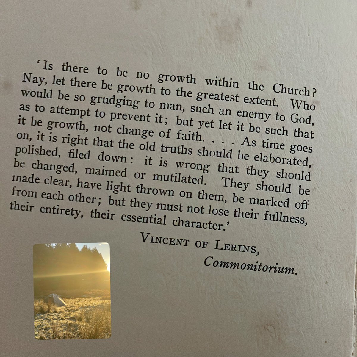 AndyGorman's tweet photo. Unpack this for just a few moments. Written in 434AD… it could easily have been sermon notes from last Sunday!! https://t.co/zzCmAHUf9x