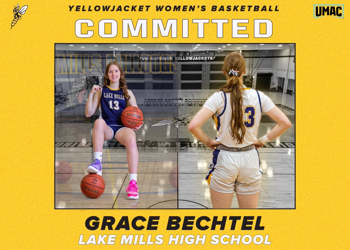 I am so grateful to announce my commitment to continue my academic and athletic career at the University of Wisconsin Superior! Huge thank you to my family, teammates, coach’s, and everyone who has supported my journey thus far!Can’t wait for the next four😁Go Yellowjackets💛🐝