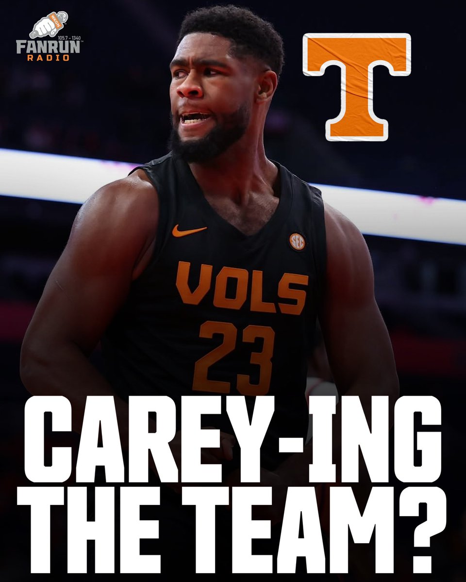 FOXSportsKnox's tweet image. Tennessee Head Coach Rick Barnes highlighted forward Jaylen Carey following the loss to Syracuse:

“Maybe as hard as we’ve seen him play, trying to work on both ends,” said Barnes. “He’s a guy that’s a problem for teams.”

“I think he should have got the ball more, because he’s…