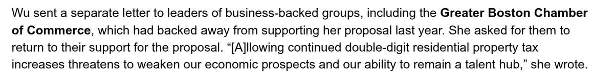 "Oh no! The consequences of my own actions!" #bospoli

Like...you created a budget that requires these rates. If you don't think they're good for the city's economic prospects, adjust the budget!