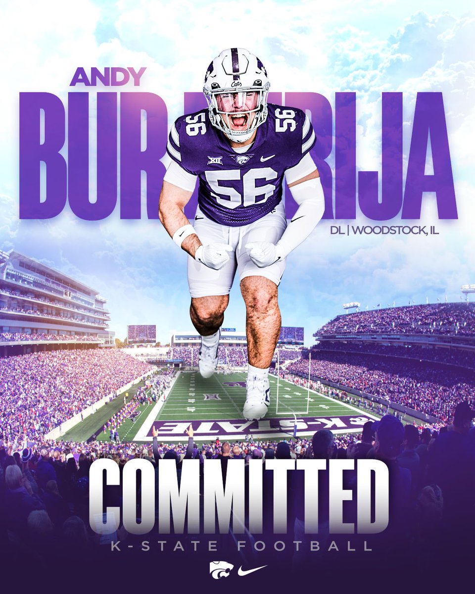 BurburijaAndy's tweet image. 1000% COMMITTED 🟣⚪️
@KStateFB @CoachAaronTerry @JUCOFFrenzy