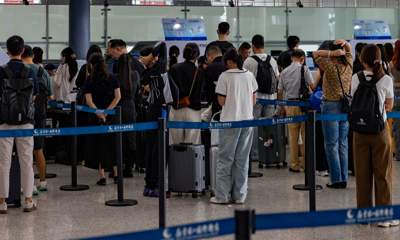 globaltimesnews's tweet photo. The Ministry of Culture and Tourism (MCT) and the Civil Aviation Administration of China on Wednesday pledged to deepen the integration of the cultural, tourism, and civil aviation sectors, aiming for a significant rise in tourism travel service standards by 2027.
https://t.co/howmyQpLn7