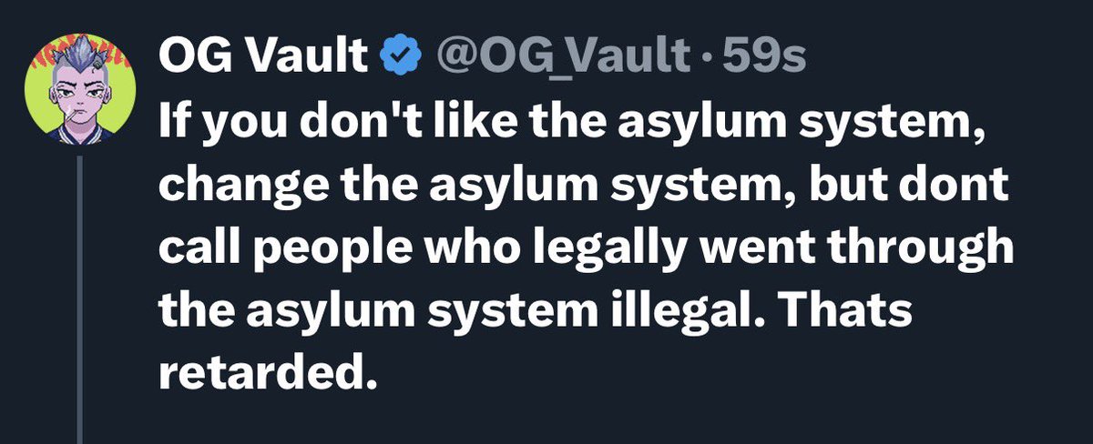 patriot_savvy's tweet image. ❓Why do these people always want to challenge me❓

 🎶 LET ME CLEAR MY THROAT🎶

Reasons that DO NOT qualify for asylum in the US

1.Poverty
2.Lack of economic opportunities
3.Seeking a better job or higher wages
4.General crime in your home country
5.Gang violence that is not…