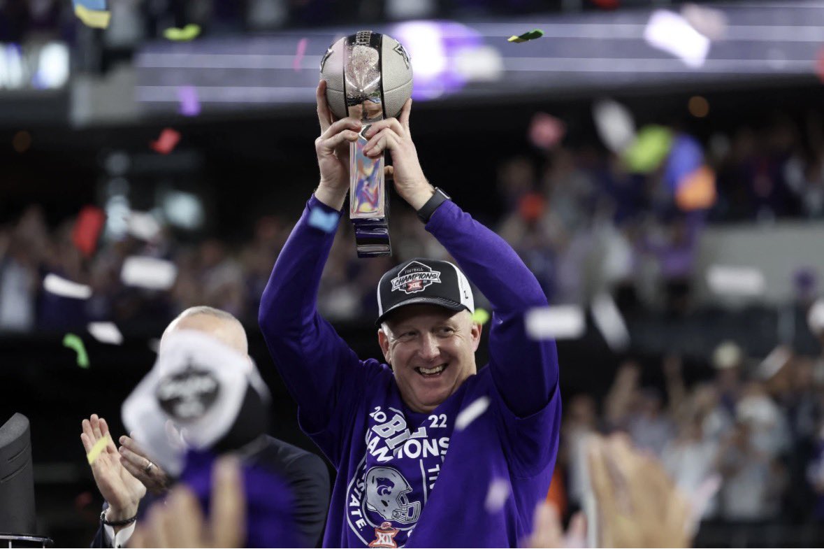 BarstoolKState's tweet image. Thank you @CoachKli 💜