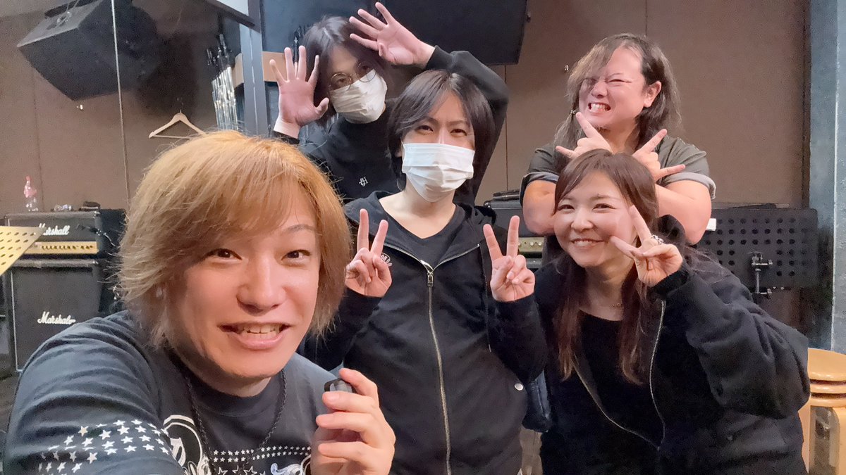 12/7ユキSESSION
Guest Vo. YOFFY（サイキックラバー）
Gt. ユキ（Crimzon Flare、Anatomy、LuLu）
Ba. 那オキ（THE BEETHOVEN、人格ラヂオ）
Dr. MARI（Mary's Blood）
Key. Reanne（Crimzon Flare）

よろしくお願いいたします！！