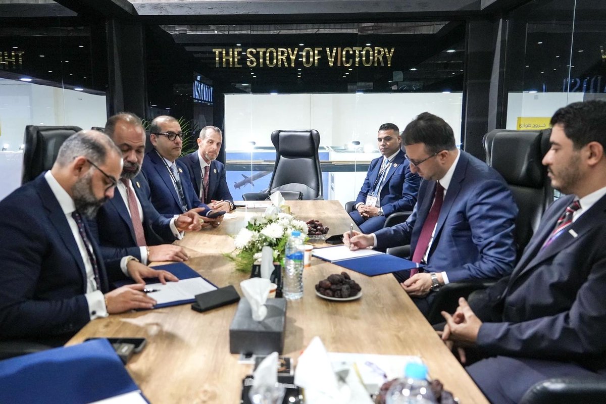 TurkishCentury's tweet photo. EGYPT &amp; TÜRKİYE's 🇪🇬🇹🇷 brotherly ties continue to advance in the #defense &amp; #aerospace spheres with military electronics giant #Aselsan signing co-op deals with #Cairo-based #AMSTONE &amp; #TORNEX. We can expect STRATEGIC-LEVEL Turkish-Egyptian collaboration (e.g. #KAAN) very soon. https://t.co/z7M3NpWcnj
