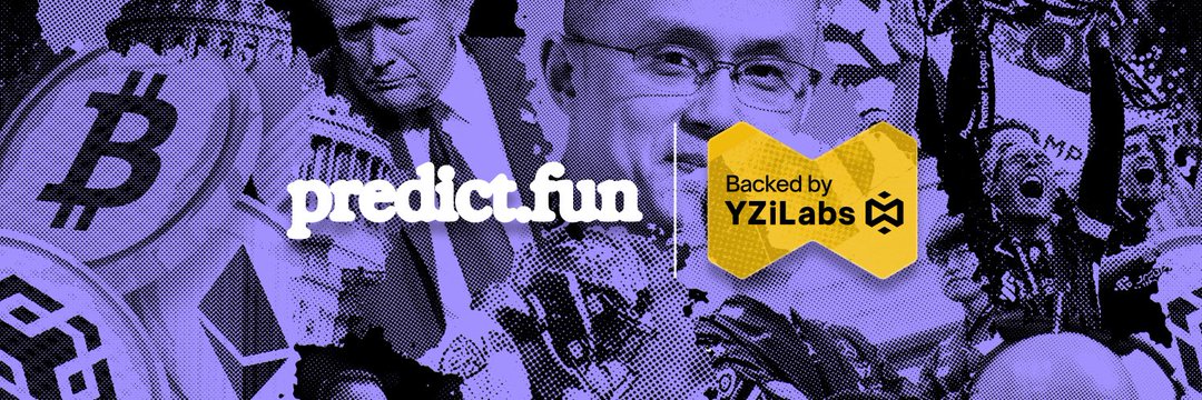 derexlee's tweet image. 新項目 @predictdotfun #predict.fun

🫆任務相關連結：
1.項目任務連結
predict.fun/welcome

2.推特
x.com/predictdotfun?…

⭐亮點：
1.極早期任務（今天早上開啟）

2.建立在bnb chain賽道

3.yzi labs支持的第二個預測市場項目

🌀任務：
填email 

🌸簡單介紹：
Predict…
