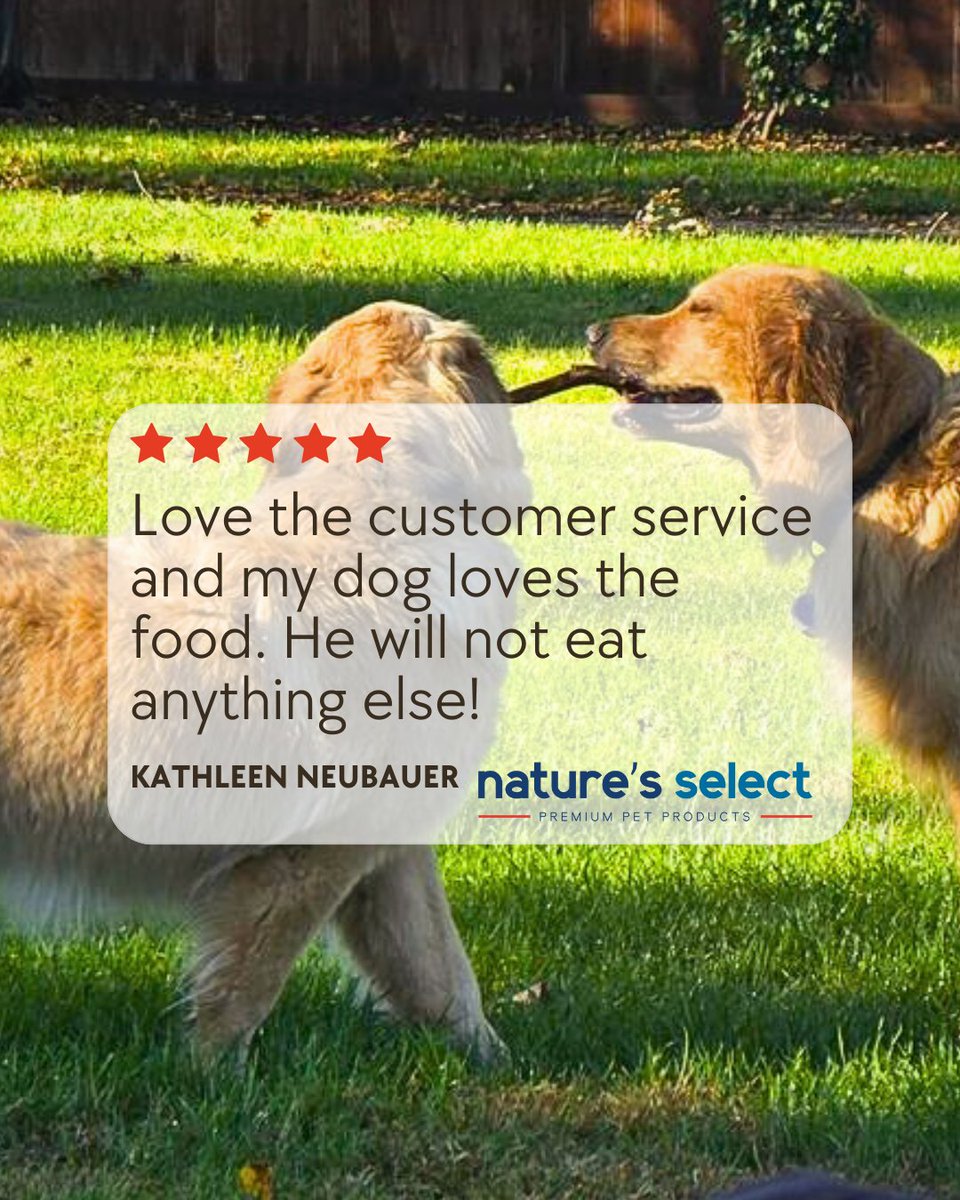 Nature's Select Pet Food tweet media