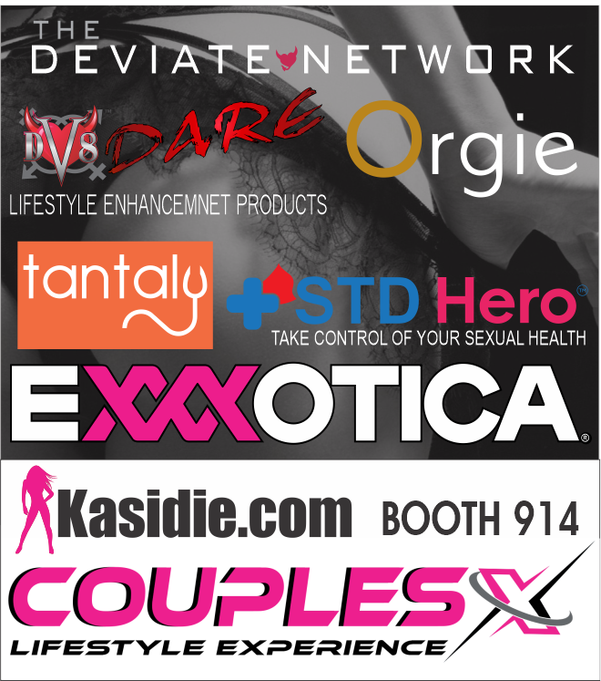DeviateNetwork's tweet image. Stop by the CouplesX Lifestyle Experience @EXXXOTICA DC!
Explore our Brands for Swingers and Adventurous Couples!
Booth 914 
#dv8lifestyle #dv8dare #orgiebrand #tantaly #stdhero #celebratesexy