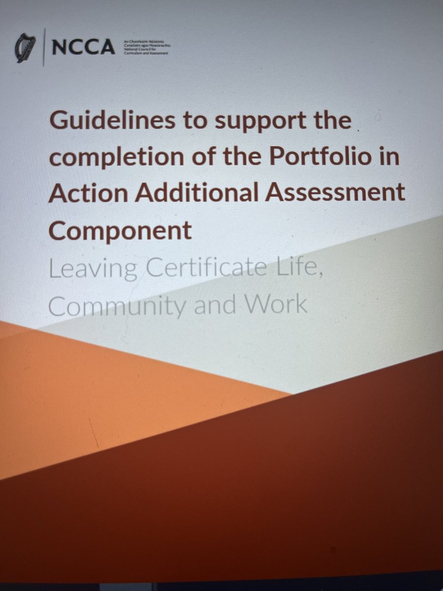 McHaleCaroline's tweet photo. #LCW   The revised #LCVP - Life, Community and Work guidelines to support the completion of the Portfolio in Action  are now available online : 
https://t.co/r5ySfH2sNB
 #Seniorcycle #LCVP  #LC https://t.co/5Lg6iMGrkG