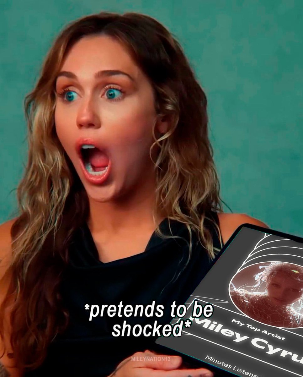 miley cyrus on my spotify wrapped