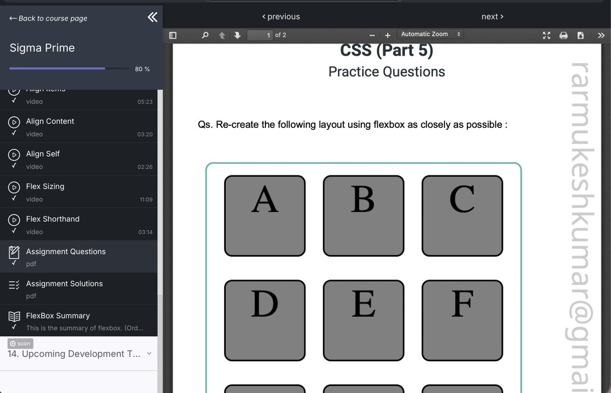 Mukeshkuma47612's tweet image. #11 Day of Software Engineering :-
Finished Day eleventh of my SE journey

Here’s what I learned today-
✨ Align Self
🖼️ Flex Sizing
📌 Flex Shorthand
🃏Assignment
📚 Software Engineering 
📚 Computer Graphics (Semester Exam)

#SoftwareEngineering #LearningInPublic #CodingJourney