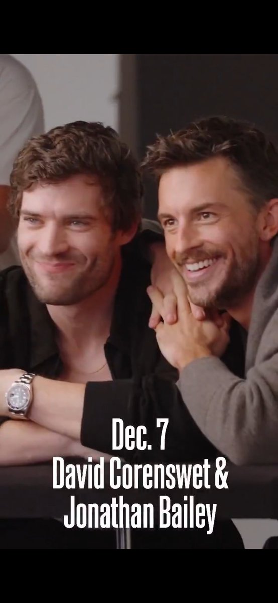 CINEMA505's tweet image. Jonathan Bailey e David Corenswet.