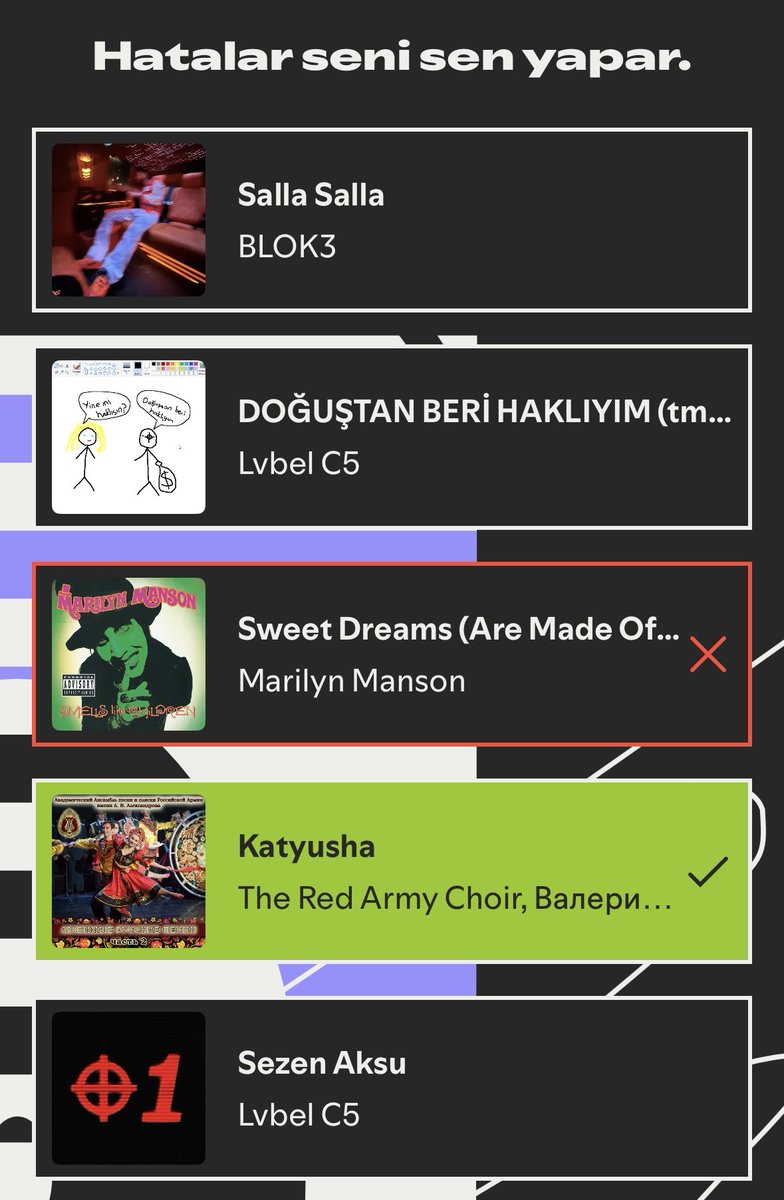 Ne alaka mesela ne zaman dinlediğimi bile hatırlamıyorum