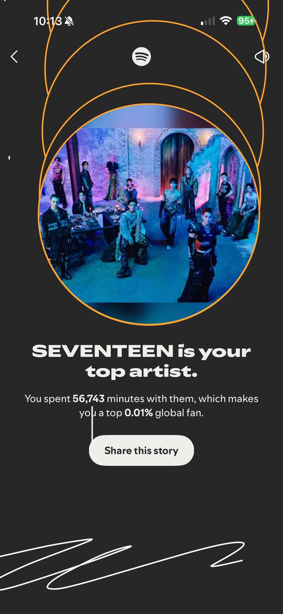Caratsvt013's tweet photo. @about_17_13 #SpotifyWrapped #SEVENTEEN https://t.co/5dppIY5OG3