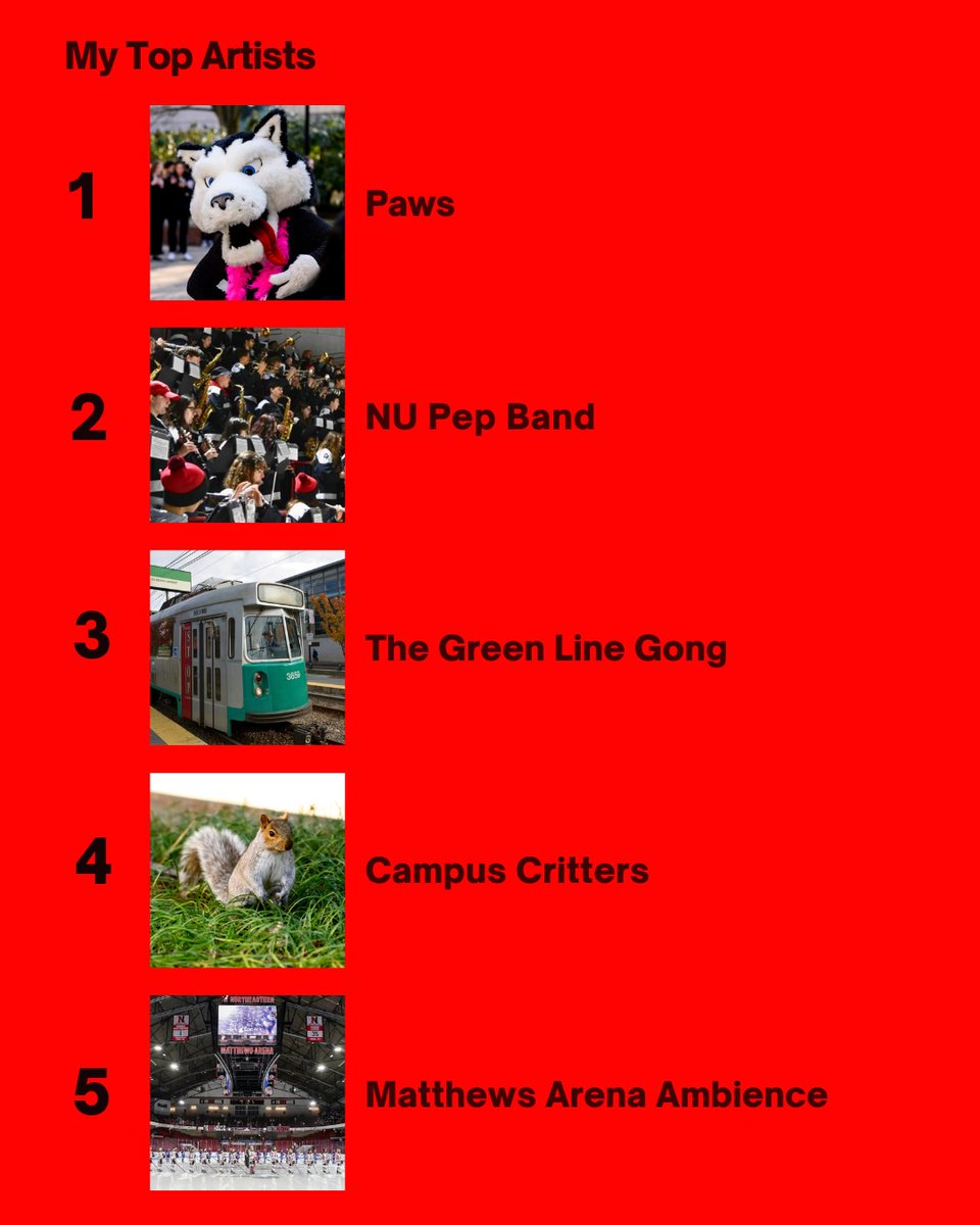 NU Alumni 2025 Wrapped 🎶 

Our top songs wouldn't be complete without Stacy’s Mom! #spotifywrapped2025