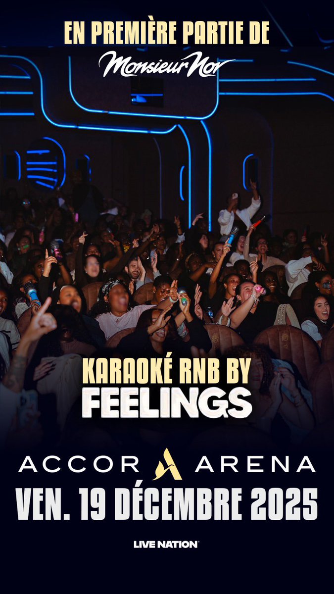 Pour le 19/12
Je vous ai prévu 2 
1ères Parties

😎

<a href="/Blynkofaneye_/">Blynk👁</a>  &amp; feelings