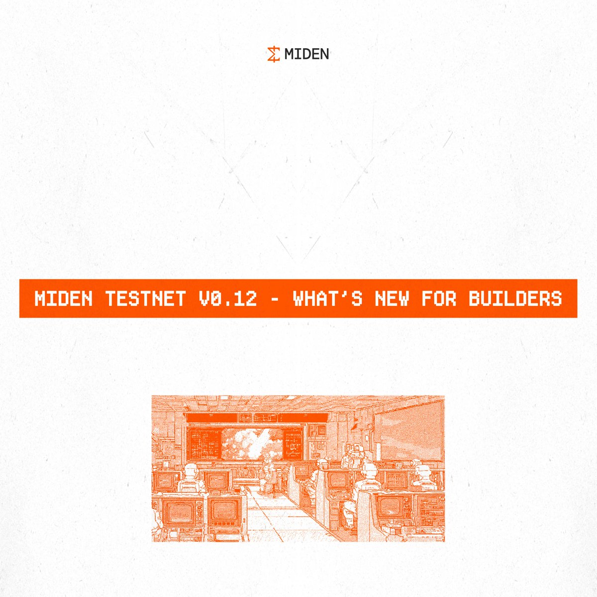 0xMiden's tweet image. Last week, we released 𝐌𝐢𝐝𝐞𝐧 𝐭𝐞𝐬𝐭𝐧𝐞𝐭 𝐯𝟎.𝟏𝟐 – bringing meaningful improvements that make building private applications on Miden easier.

Here are some of the key updates and what they mean for developers building on Miden👇