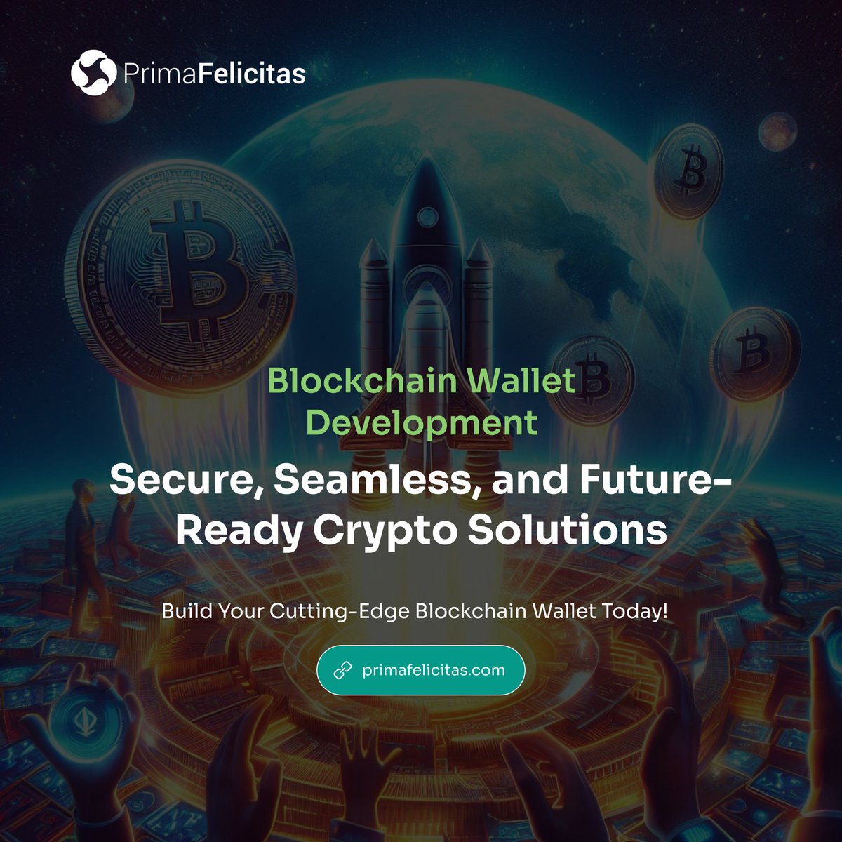 Prima_felicitas's tweet image. 🔐 Build secure blockchain wallets with PrimaFelicitas!

Multi-layer security, seamless UX &amp;amp; cross-chain support for your Web3 ecosystem.

Book a call: calendly.com/prima-felicitas

#web3 #crypto #walletdevelopment #primafelicitas