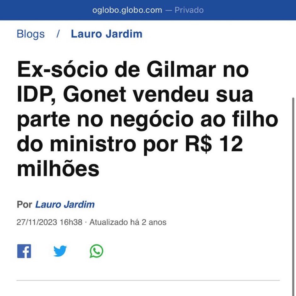 GayerGus's tweet image. Gilmar decide que só o Sócio dele pode pedir o impeachment dele e seu amigos do STF
VIVA A DEMOCRACIAAAAAA!!!!!