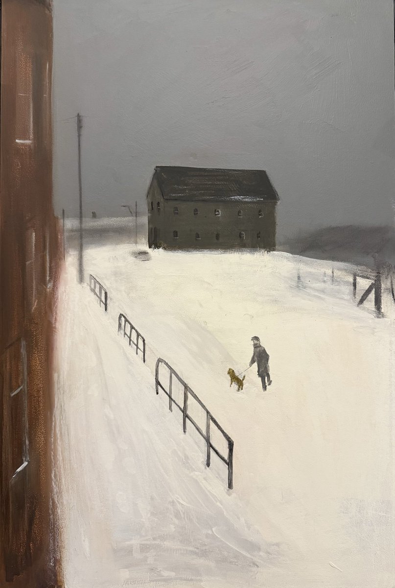 New painting 
“My Dad and Alf -
Wales 1982”
acrylic on board