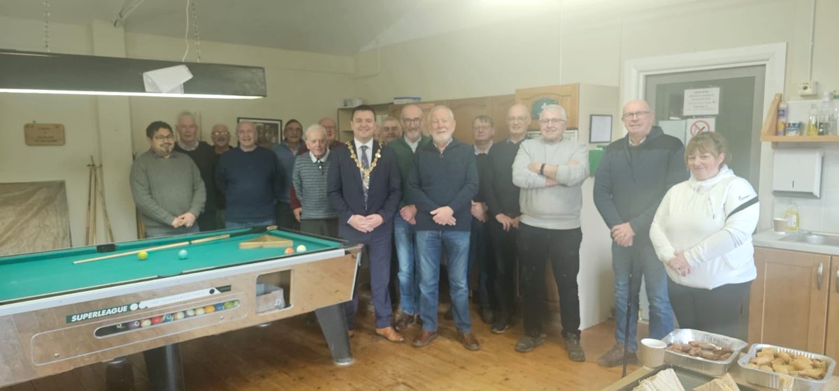 mayordcsdc's tweet photo. Thanks to all the guys at the Eglinton Men’s Shed for the warm welcome this morning❤️

I really enjoyed my tour of the facilities to see the activities they offer such was wood work, picture framing, metal workshop and horticultural activities👏 https://t.co/cg8VbwCBfN
